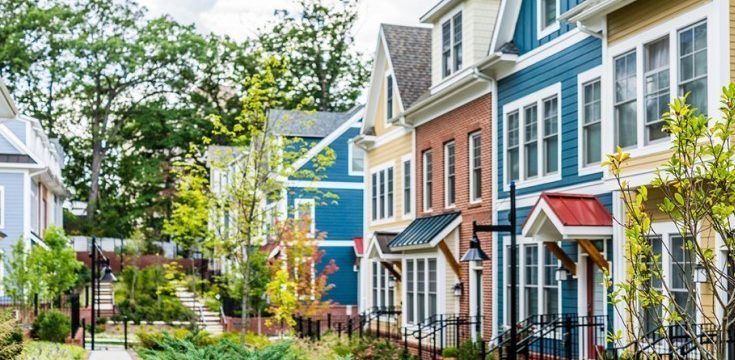 colorful houses